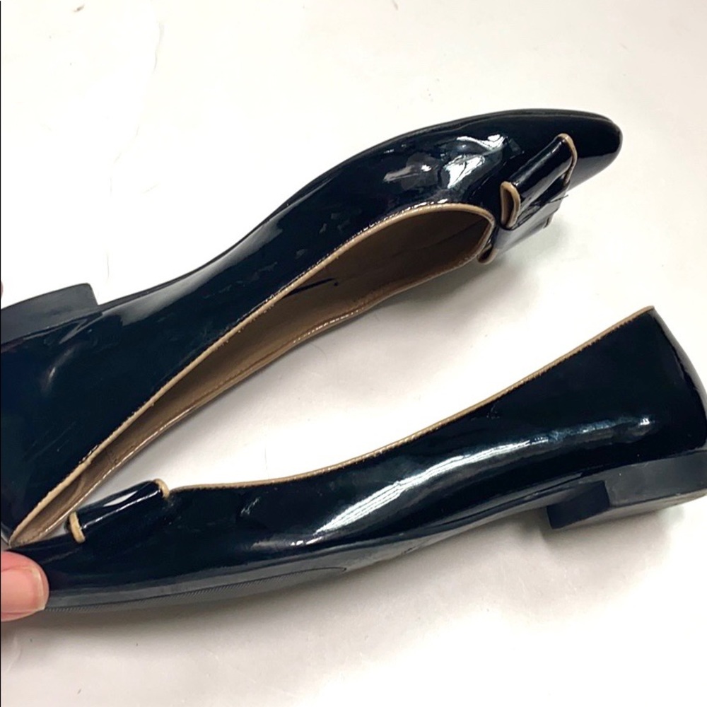 Kate Spade Elise Patent Leather Pointy Toe Flats - Picture 7 of 12